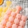 10-piece plastic ice cube tray bags for express delivery, no water injection required, self-priming ice packs, food preservation bags, disposable self-priming ice packs details Picture